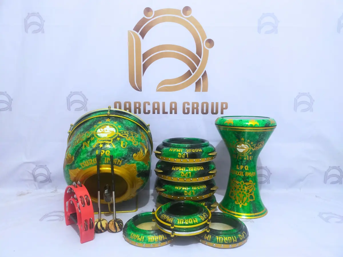 Detail ukiran rebana